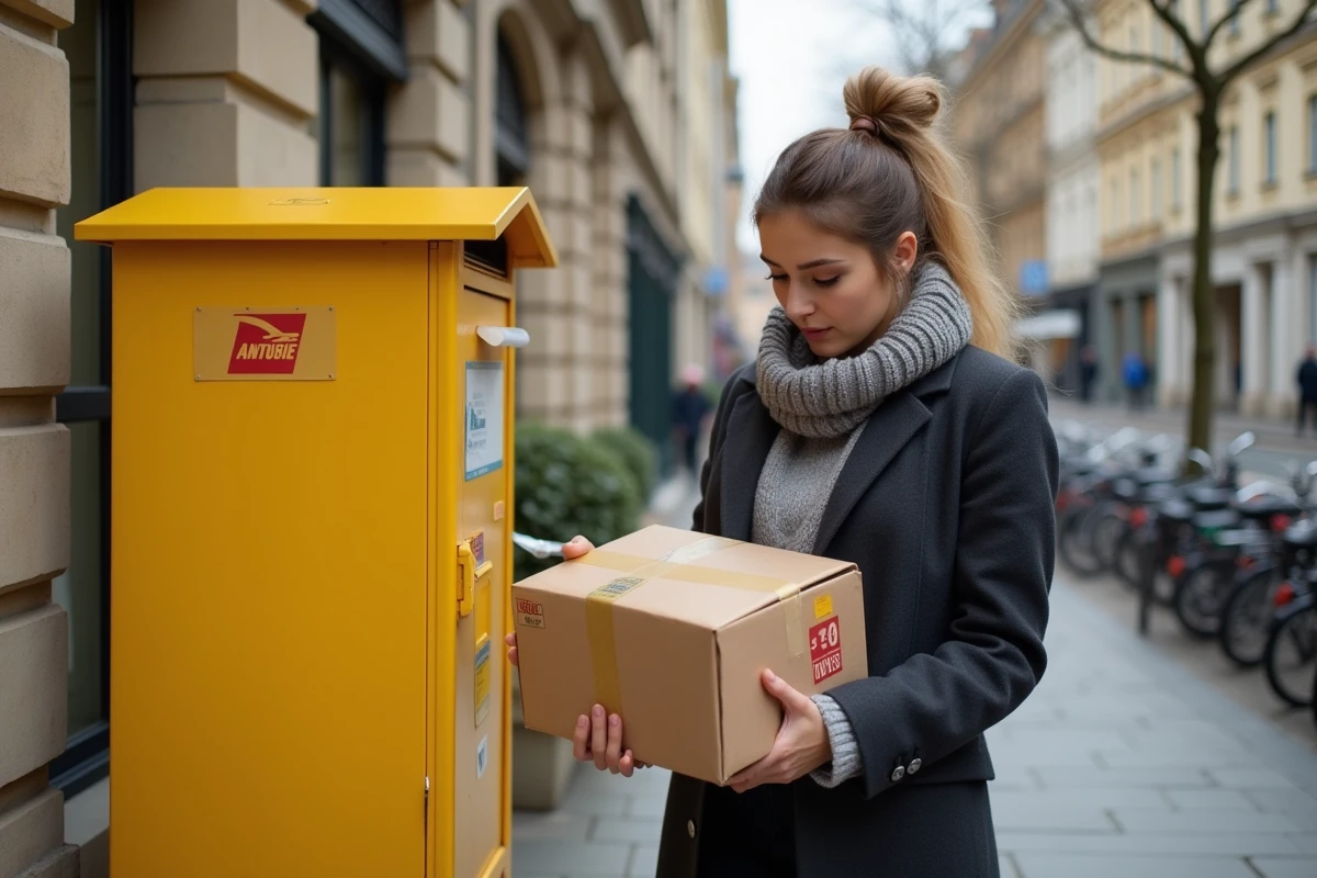 Femme vérifiant la taille d